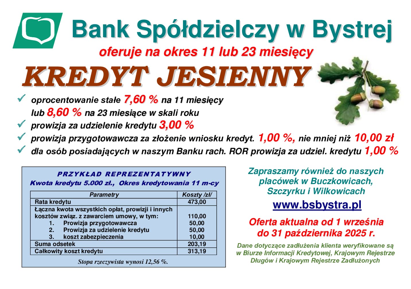 KREDYT JESIENNY